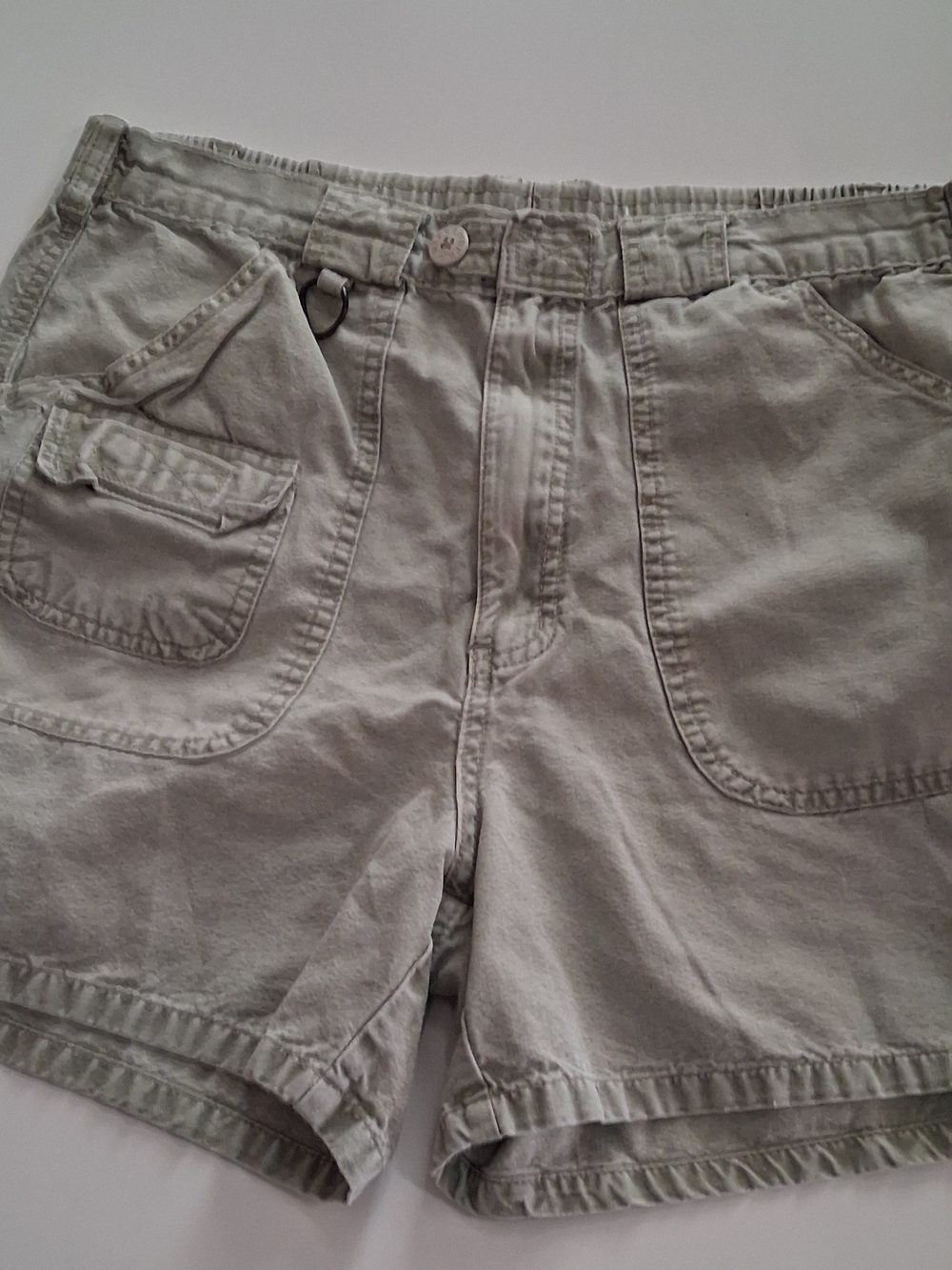 Womens Weekenders Sage Green Cargo Shorts